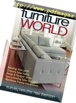 Furniture World – July-August 2018