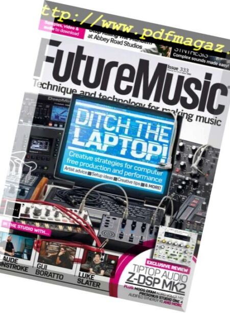 Future Music – August 2018 Cover