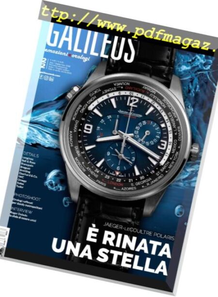 Galileus Watches – luglio 2018 Cover