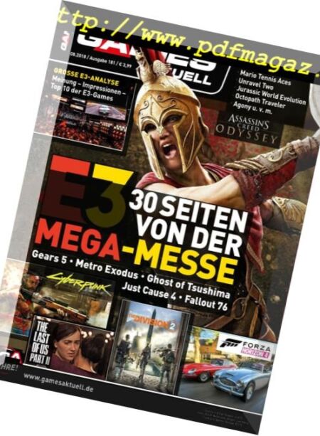 Games Aktuell – August 2018 Cover