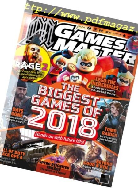Gamesmaster – July 2018 Cover