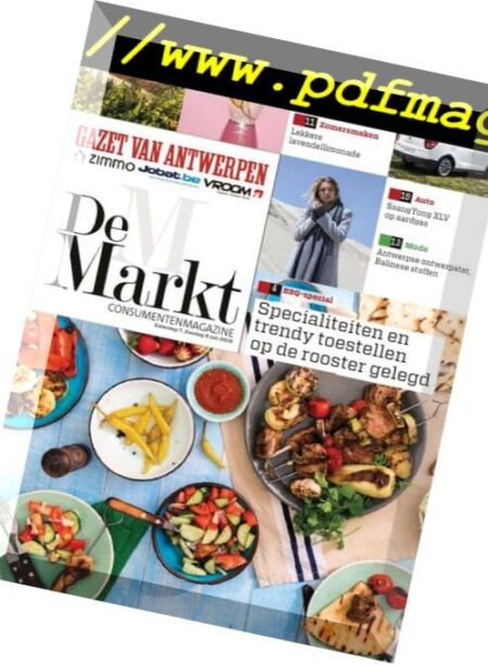 Gazet van Antwerpen De Markt – 07 juli 2018 Cover
