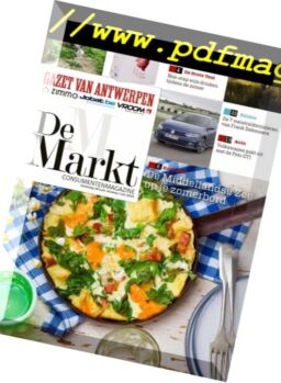 Gazet van Antwerpen De Markt – 30 juni 2018