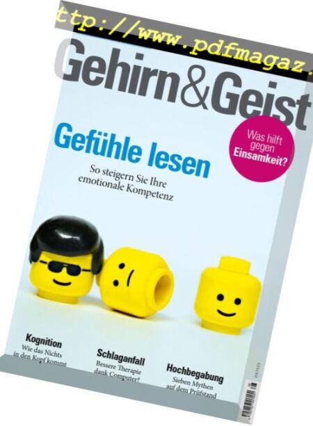 Gehirn & Geist – August 2018 Cover