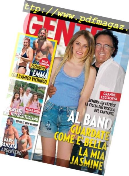 Gente Italia – 30 giugno 2018 Cover