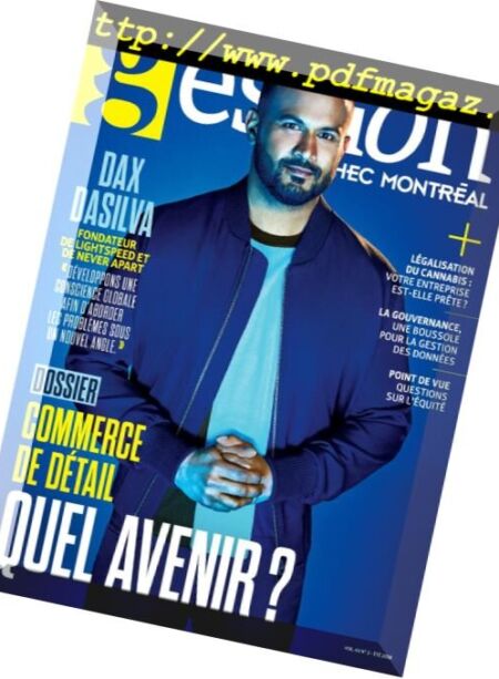 Gestion – mai 2018 Cover