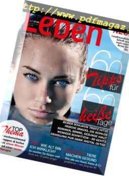 Gesunder Leben – Juli-August 2018