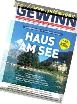 Gewinn – Juli-August 2018