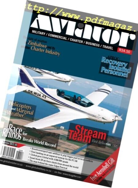 Global Aviator South Africa – August 2018 Cover