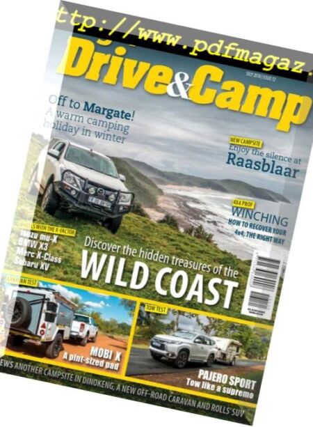 Go! Drive & Camp – July 2018 Cover