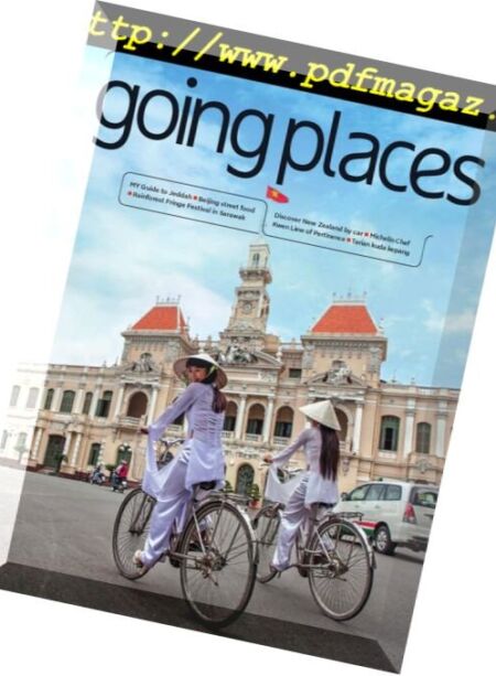 Going Places – July 2018 Cover