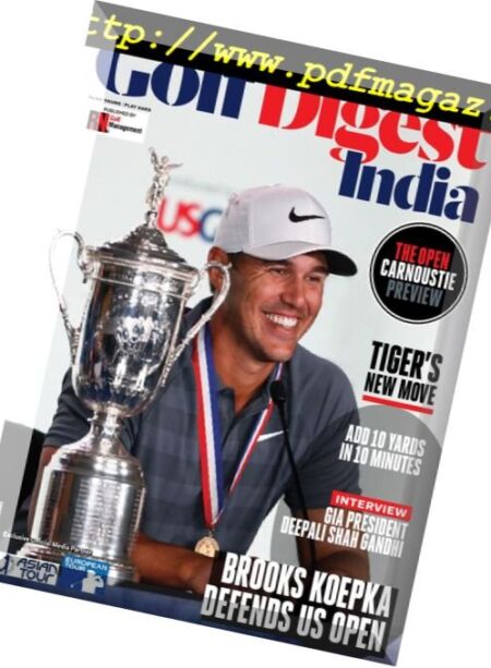 Golf Digest India – July 2018 Cover