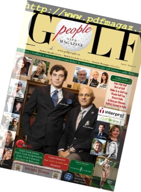 Golf People Club Magazine – n. 12, 2018 Cover