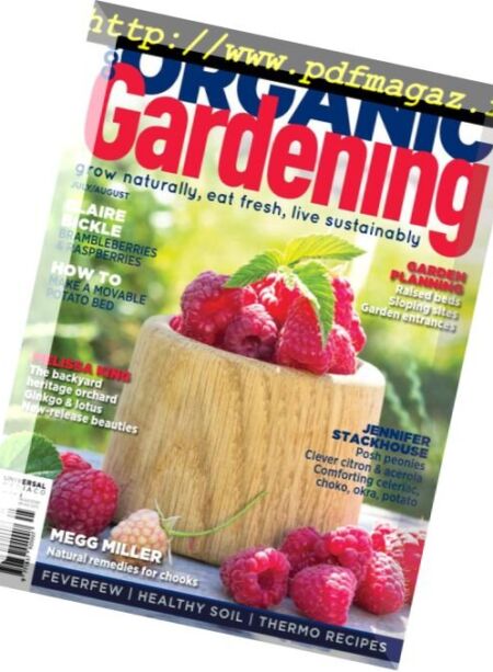 Good Organic Gardening – July-August 2018 Cover
