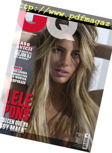 GQ Latinoamerica – agosto 2018 Cover