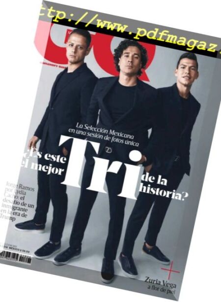 GQ Mexico – julio 2018 Cover