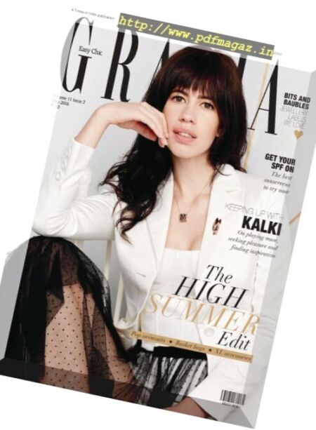 Grazia India – May 2018 Cover