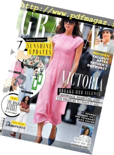 Grazia UK – 02 July 2018 Cover