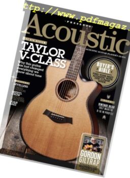 Guitarist Presents – Acoustic – March 2018