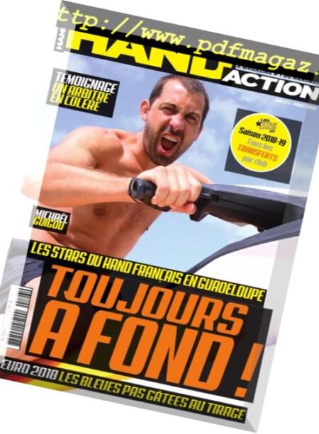 Hand Action – juillet 2018 Cover