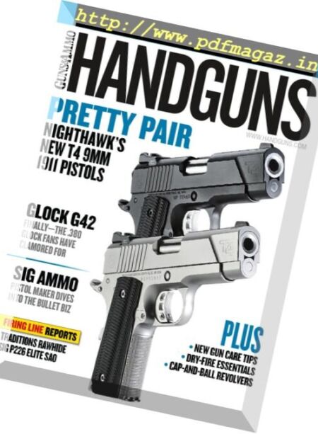 Handguns – 03-2014 Cover