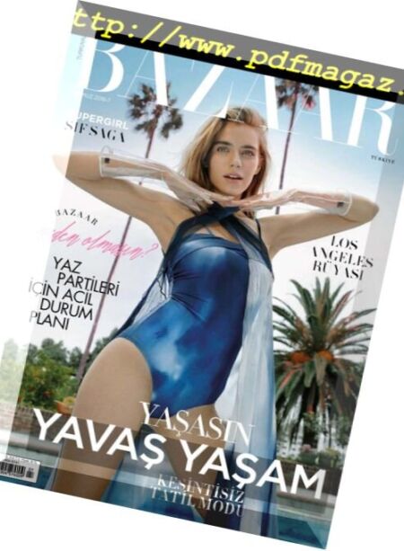 Harper’s Bazaar Turkey – Temmuz 2018 Cover