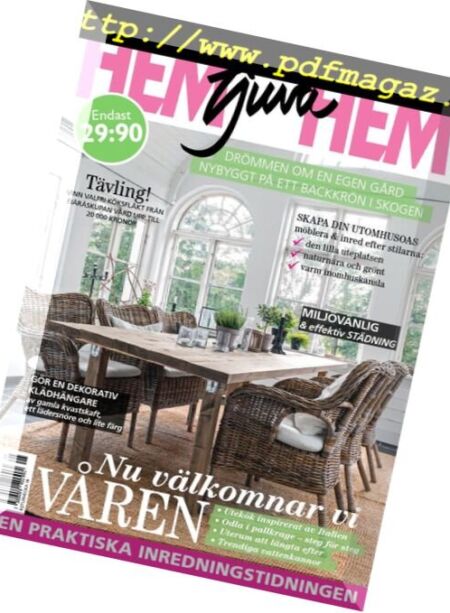 Hem ljuva Hem – maj 2018 Cover