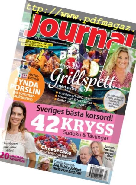 Hemmets Journal – 26 juni 2018 Cover