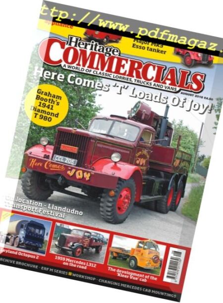 Heritage Commercials – August 2018 Cover