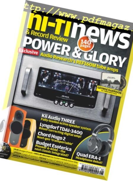 Hi-Fi News – August 2018 Cover