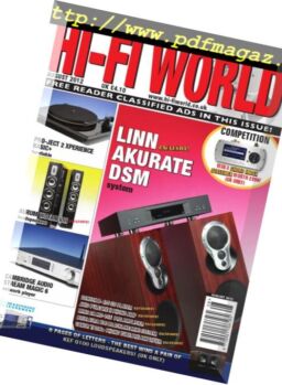 Hi-Fi World – August 2012