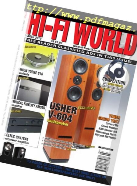 Hi-Fi World – March 2010 Cover
