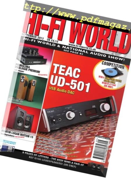 Hi-Fi World – September 2013 Cover