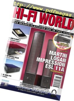 Hi-Fi World – September 2018