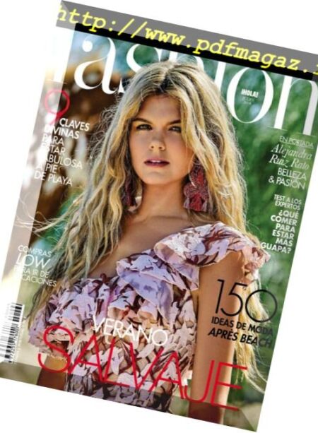 Hola! Fashion – julio 2018 Cover