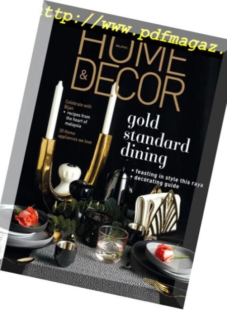 Home & Decor Malaysia – June 2018 Cover