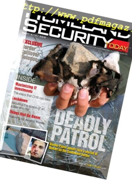 Homeland Security Today – March 2014 Cover