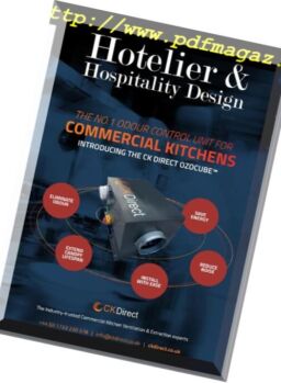 Hotelier & Hospitality Design – July 2018