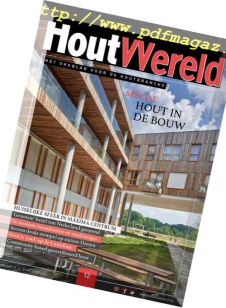 HoutWereld – 6 Juli 2018 Cover