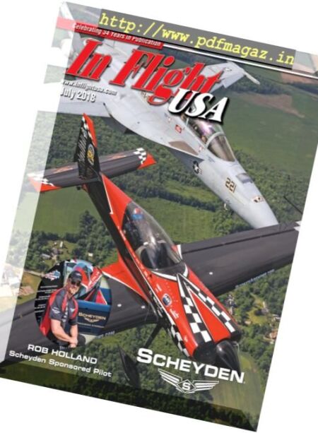 In Flight USA – July 2018 Cover