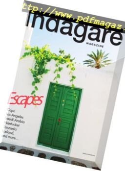 Indagare Magazine – Spring-Summer 2018