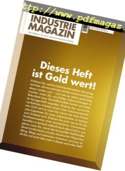 Industrie Magazin – Juli-August 2018