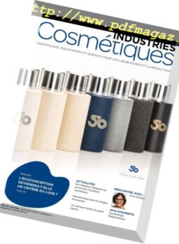 Industries Cosmetiques – Juin 2018