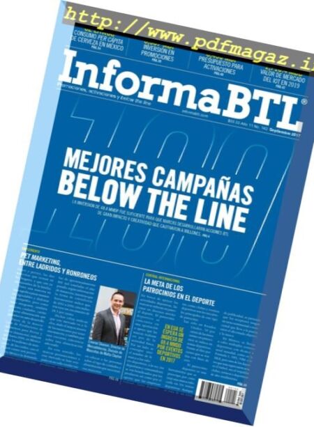InformaBTL – septiembre 2017 Cover