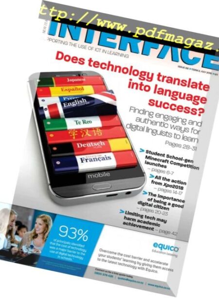 Interface – July 2018 Cover