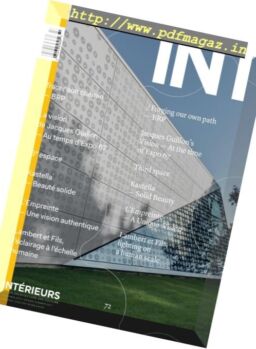 Interieurs Magazine – n. 72, 2017