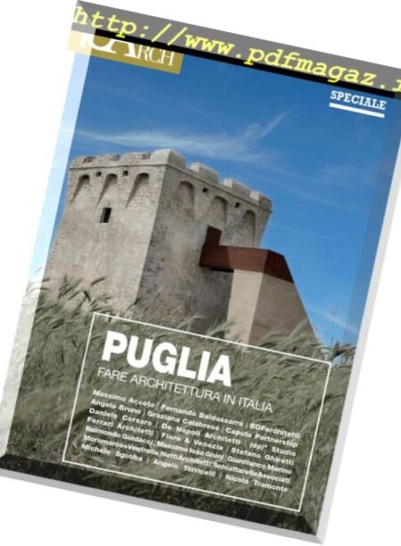 IoArch – Speciale Puglia fare architettura in Italia 2018 Cover