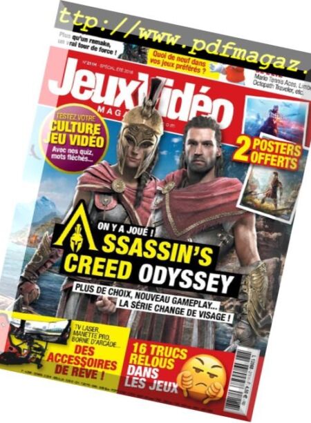 Jeux Video Magazine – juillet 2018 Cover