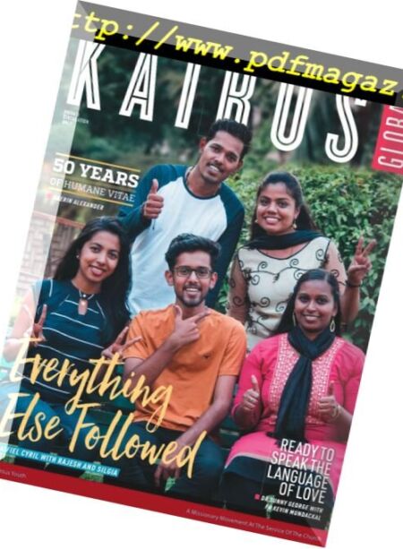 Kairos Global – July 2018 Cover