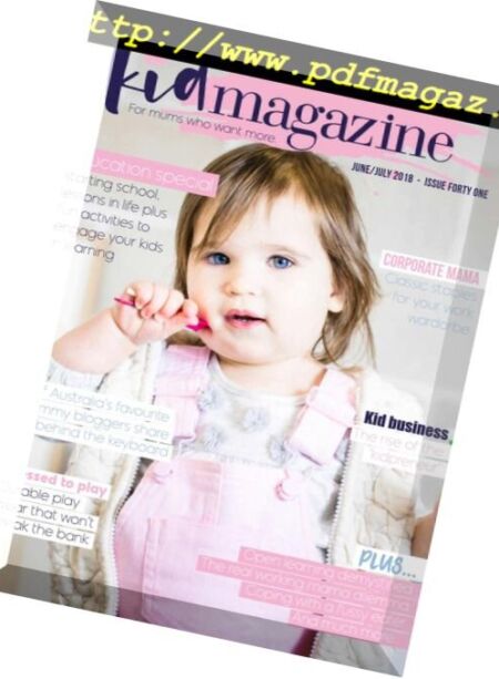 Kid Magazine – June 2018 Cover
